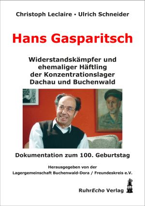 Cover Broschüre Hans Gasparitsch